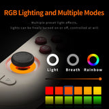 AIR X Handheld Game Console Qualcomm Snapdragon 662 5.5'' Touchscreen Android 14 Active Cooling Fan 15W Fast Charging RGB