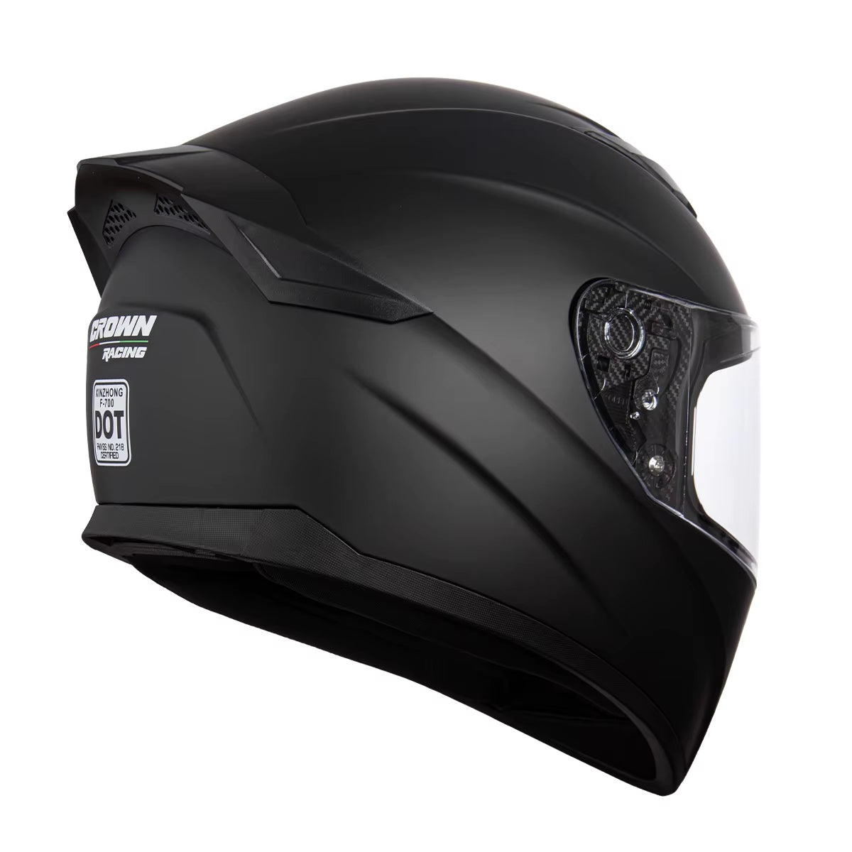 Full Face Motorcycle Helmet - Dual Lens DOT Certified All-Season Helmet