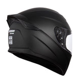 Full Face Motorcycle Helmet - Dual Lens DOT Certified All-Season Helmet