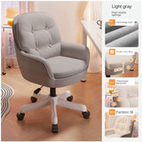 Comfortable Leisure Chair Is Suitable for Home Sedentary Office Chair Girls Bedroom Makeup Chair or Living Room Leisure Chair