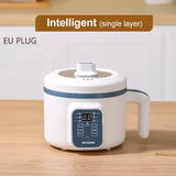 1.7L Electric Rice Cooker Single Double Layer 220V Multi Cooker Non-Stick Smart Mechanical Multicooker Steamed Rice Pot for Home