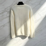 2026 Women Long-sleeved knitted Sweater New Fashion Trend Popular Versatile Breathable Long-sleeved knitted Sweater