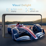A20, Smartphone Android 14, 12GB (4GB+8GB Extend) RAM+128GB ROM, 90Hz 6.745-Inch HD+ Display, 5100Mah, 48MP Camera,Face ID