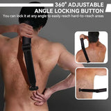 Long Handle Electric Back Shaver For Men USB Rechargeable Body Hair Removal Razor