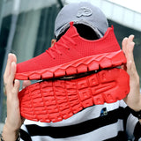 Breathable Mesh Running Shoes - Slip-On Design with MD Sole for Men and Women - Perfect for Sports & Leisure Activities in Spring/Summer/Fall