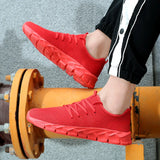Breathable Mesh Running Shoes - Slip-On Design with MD Sole for Men and Women - Perfect for Sports & Leisure Activities in Spring/Summer/Fall