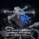 AE19 GPS Drone 4.3" LCD 8K/4K Dual Camera 360° Obstacle Avoidance 3 Battery Options Professional RC Quadcopter for Gifts Travel