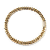 15mm Stainless Steel Miami Cuban Link Chain Iced Out CZ Box Clasp Necklace Fashion Hiphop Men Jewelry