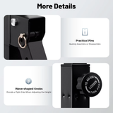 Adjustable Height Home Pull up Bar Gymnastics Practice Bar Triangular Pull up Station for Home Gym Strength Training Equipment