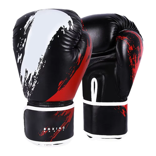 Adult Men'S Women'S Kids 10Oz Boxing Gloves PU Leather MMA Muay Thai Punching Bag Combat Fight Adults Kickboxing Gloves Unisex