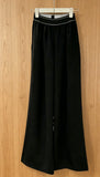 2026 New Style Womens Spliced Waist Casual Straight Pants Size M L Comfortable and Versatile Code 041