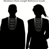 12Mm Men'S Twisted Rope Chain Necklace, High-Quality Hip-Hop Jewelry, Suitable for Daily And Party Use, Hip-Hop Style, Perfect for Carnival, Father'S Day, Birthdays, Christmas Gift