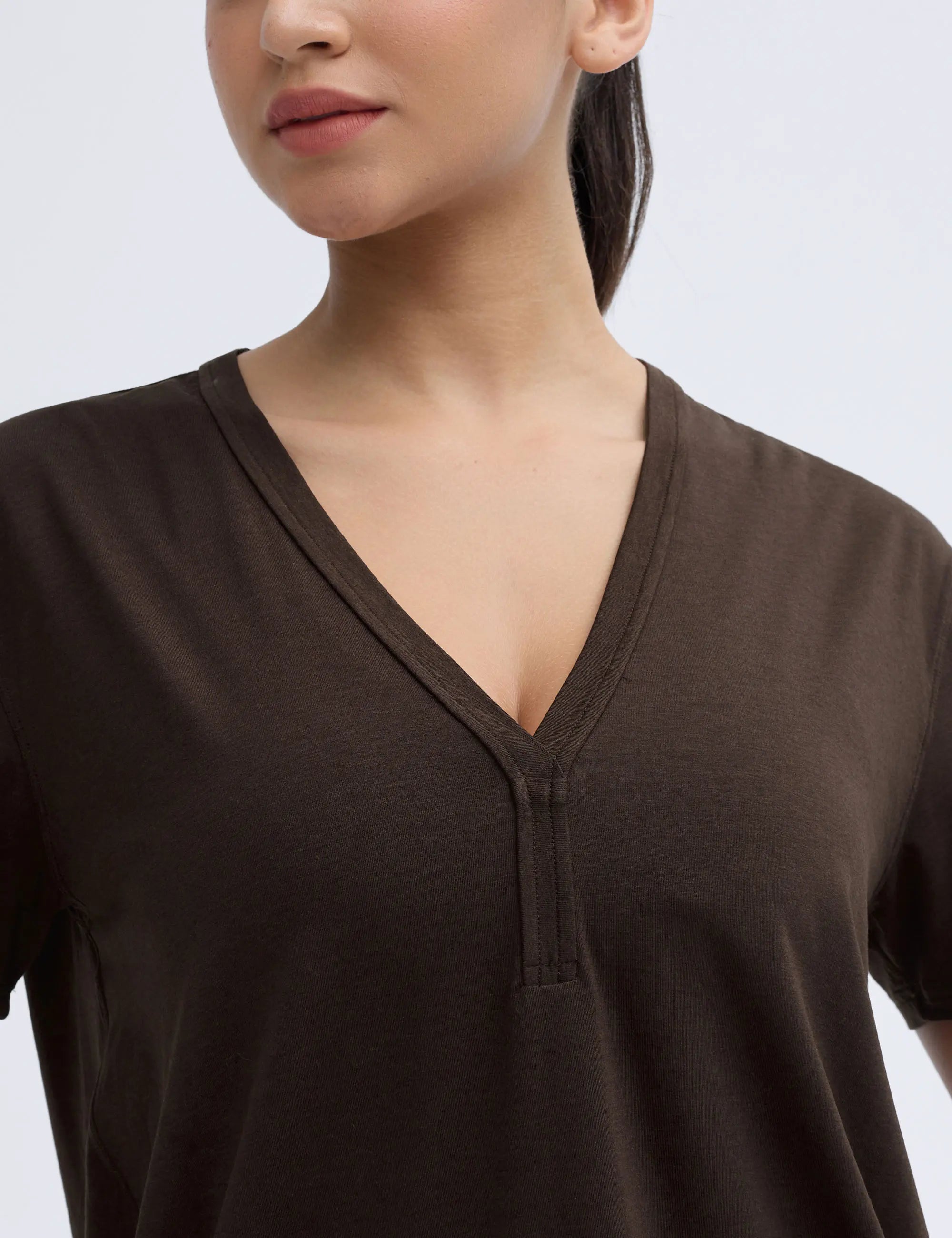 THE GYM PEOPLE Women's Loose Fit Workout T-Shirts V Neck Short Sleeve Running Yoga Lounge Tee Tops