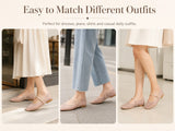 2026 Women's Mesh Ballet Flats Pointed Toe Breathable Flat Shoes Elegant Casual Slip On Shoes For Office Travel