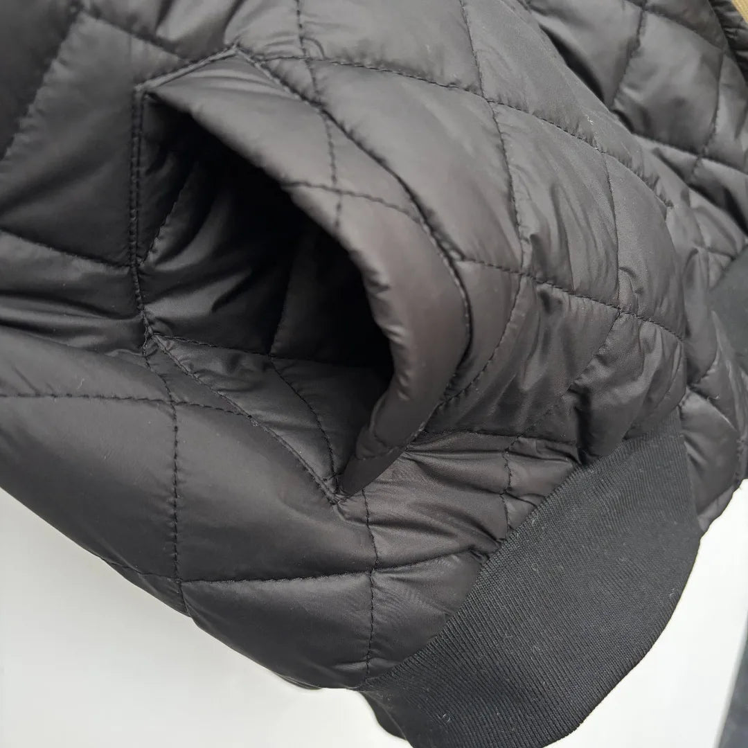 2026 Women Autumn Winter Fleece‑Lined Stand Collar Quilted Padded Jacket ZX5801