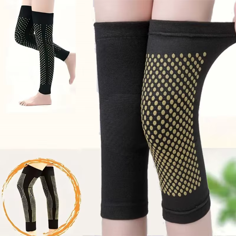 Alentine'S Day Gifts for Health - Mugwort Self-Heating Knee Brace, Pain Relief for Arthritis & Joint, Long Knee Support for Warm
