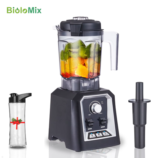 Automatic Program Professional Kitchen Smoothie Blender BPA FREE 2L Low-Profile Jar Food Mixer Juicer Ice Crusher