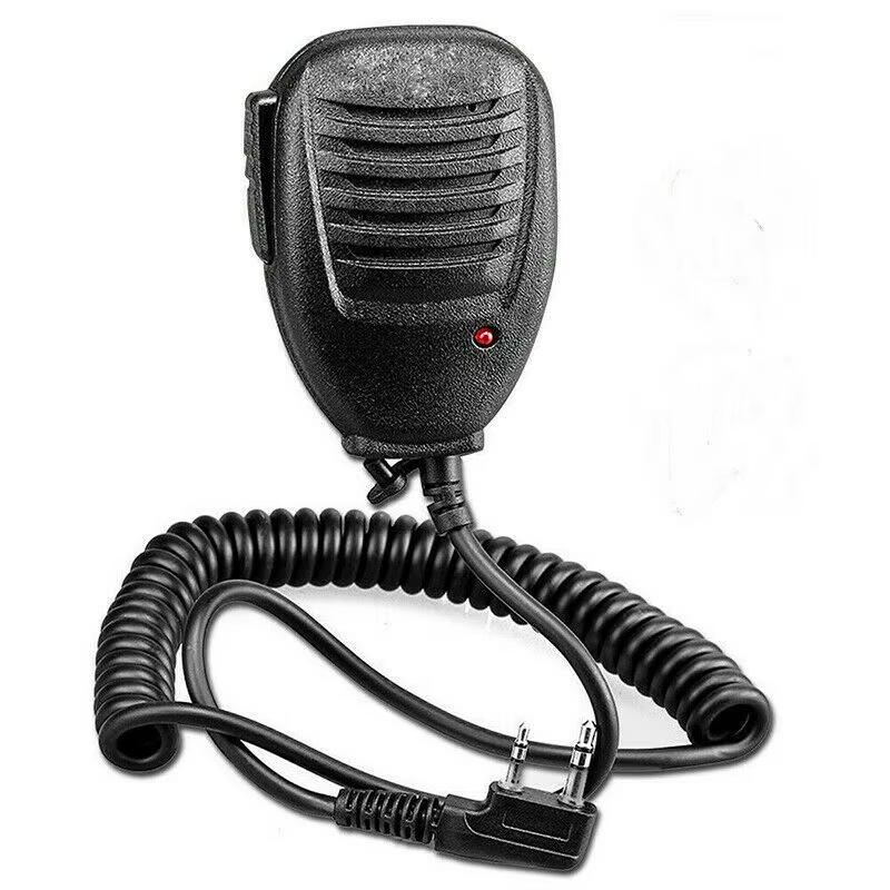 Bf-888S Walkie Talkie Shoulder Speaker Mic PTT Microphone for UV5R UV-6R UV-82L Two Way Radio