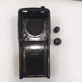 Black Walkie Housing Front Cover + Volume Channel Knob Fit for DP200D DP1400 DEP450 XIR P3688 Two Way Radio