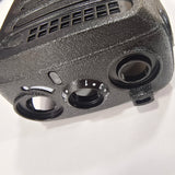 Black Walkie Housing Front Cover + Volume Channel Knob Fit for DP200D DP1400 DEP450 XIR P3688 Two Way Radio