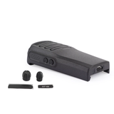 Black Walkie Housing Front Cover + Volume Channel Knob Fit for DP200D DP1400 DEP450 XIR P3688 Two Way Radio