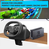DOYO Racing Game Steering Wheel Vibration Controller Simulation Racing Pedals for Switch/Pc /Ps4/Ps3/Ios and Android Phones