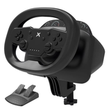 DOYO Racing Game Steering Wheel Vibration Controller Simulation Racing Pedals for Switch/Pc /Ps4/Ps3/Ios and Android Phones