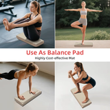 Extra Thick Yoga Mat, 69X24 Inch Non-Slip Exercise Mat for Home Gym, Foldable for Travel Camping