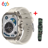 Fashion 2.1" Outdoor Sports Fitness Men Heart Rate Health Smart Watches Compass Blue Tooth Call NFC Music Waterproof Smartwatch
