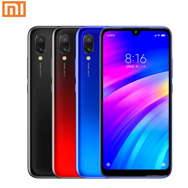 Global ROM Original  Redmi 7 4G Smartphone 4GB 64GB 6.26 Inch HD Screen Octa Core 4000 Mah Unlocked Android 4G Phones