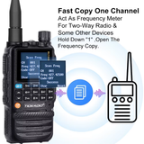H3 Walkie Talkie Phone APP Wireless Programming HAM Air Band Long Range Radio USB Type-C Cable Programming &Charge