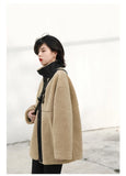 CHIC VEN Women Jacket Coat Thicken Warm Casual Lamb Faux Fur Woman Overcoat Loose Outerwear Female Tops Lady Autumn Winter 2025