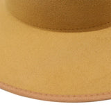 2024 Fashion Women Winter Wool Fedora Hat Men Simple Wide Brim Vintage Felt Jazz Hats New Top Trilby Cap
