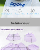 Women Outdoor Riding Anti-UV Sun Hat Foldable Big Brim Hats Neck Face Protection Detachable Mask Sunscreen Breathable Beach Caps