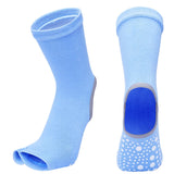 Hot Two Toe Yoga Socks Silicone Non Slip Quick-Dry Pilates Sock Foot Heel Cotton Ventilation Ballet Dance Sock for Women Fitnes