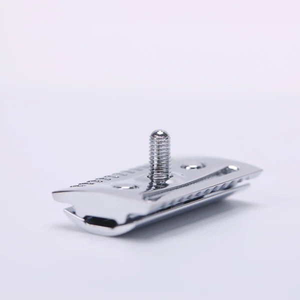 "The FLIPSIDE by YAQI" A Dual Comb Dual Aggression Level Mens Razor Head In Chrome