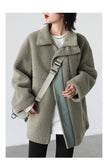 CHIC VEN Women Jacket Coat Thicken Warm Casual Lamb Faux Fur Woman Overcoat Loose Outerwear Female Tops Lady Autumn Winter 2025