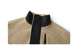 CHIC VEN Women Jacket Coat Thicken Warm Casual Lamb Faux Fur Woman Overcoat Loose Outerwear Female Tops Lady Autumn Winter 2025