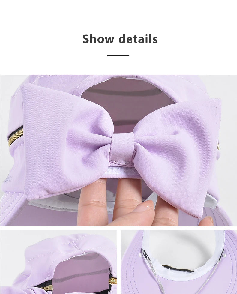 Women Outdoor Riding Anti-UV Sun Hat Foldable Big Brim Hats Neck Face Protection Detachable Mask Sunscreen Breathable Beach Caps