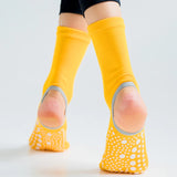 Hot Two Toe Yoga Socks Silicone Non Slip Quick-Dry Pilates Sock Foot Heel Cotton Ventilation Ballet Dance Sock for Women Fitnes