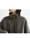CHIC VEN Women Jacket Coat Thicken Warm Casual Lamb Faux Fur Woman Overcoat Loose Outerwear Female Tops Lady Autumn Winter 2025