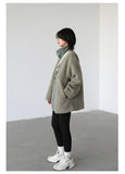 CHIC VEN Women Jacket Coat Thicken Warm Casual Lamb Faux Fur Woman Overcoat Loose Outerwear Female Tops Lady Autumn Winter 2025