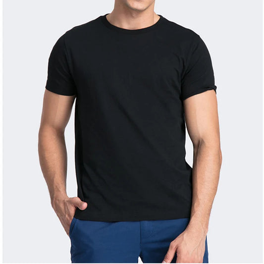 MRMT 2026 Brand New 100% Cotton Mens T-Shirt O-Neck Pure Color Short Sleeve Men T Shirt XS-3XL Man T-shirts Top Tee For Male