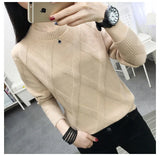 Fdfklak 2026 New Spring Autumn Sweater Women's Winter Pullover Loose Wool Bottoming Thick Sweaters Outer Wear Pull Femme S-3XL
