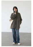 CHIC VEN Women Jacket Coat Thicken Warm Casual Lamb Faux Fur Woman Overcoat Loose Outerwear Female Tops Lady Autumn Winter 2025