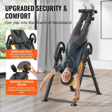 Inversion Table 300Lbs Capacity Heavy Duty Inversion Table Decompression Back Stretcher Machine Strength Training Equipme