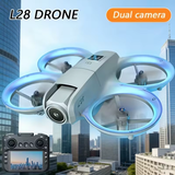 L28 Drone with HD Camera, 2 Batteries & Remote Control, Long Flight Time, Wide Control Range, Optical Flow Hover