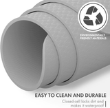 Large 6'X4' Yoga Mat, Extra Wide & Thick, Non-Slip TPE Material for Home Workouts, Pilates, Gym