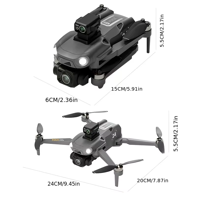 M24 8K GPS Intelligent Drone Large Touchscreen 5G Video Transmission Smart Obstacle Avoidance Return Home&Gift Delivery Gift Box