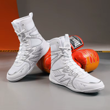 Men Boxing Shoes Fighting Training Wrestling Shoes Professional Breathable Fighting Boxing Wrestling Squats Competition Sneakers